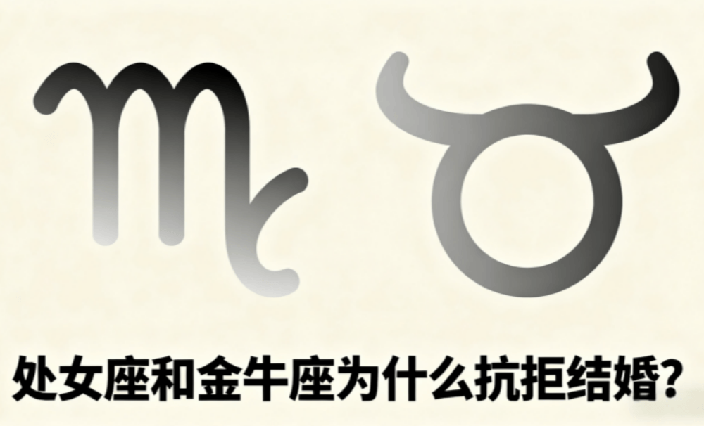 处女座和金牛座为什么抗拒结婚？