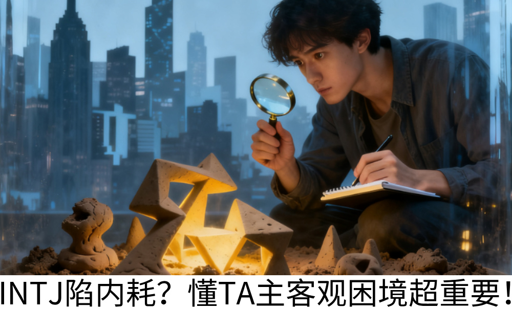 INTJ陷内耗？懂TA主客观困境超重要！