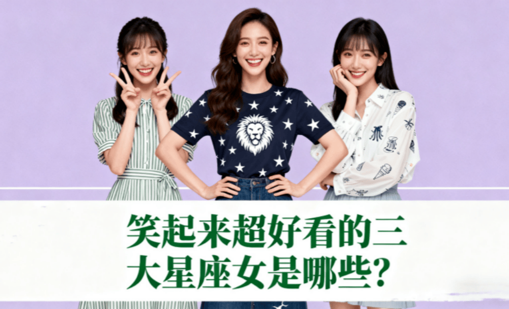 笑起来超好看的三大星座女是哪些？