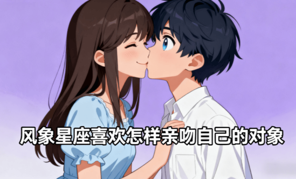 风象星座喜欢怎样亲吻自己的对象?