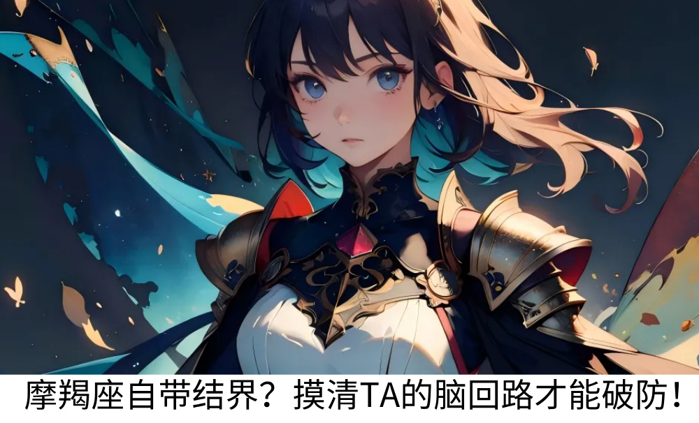 摩羯座自带结界？摸清TA的脑回路才能破防！