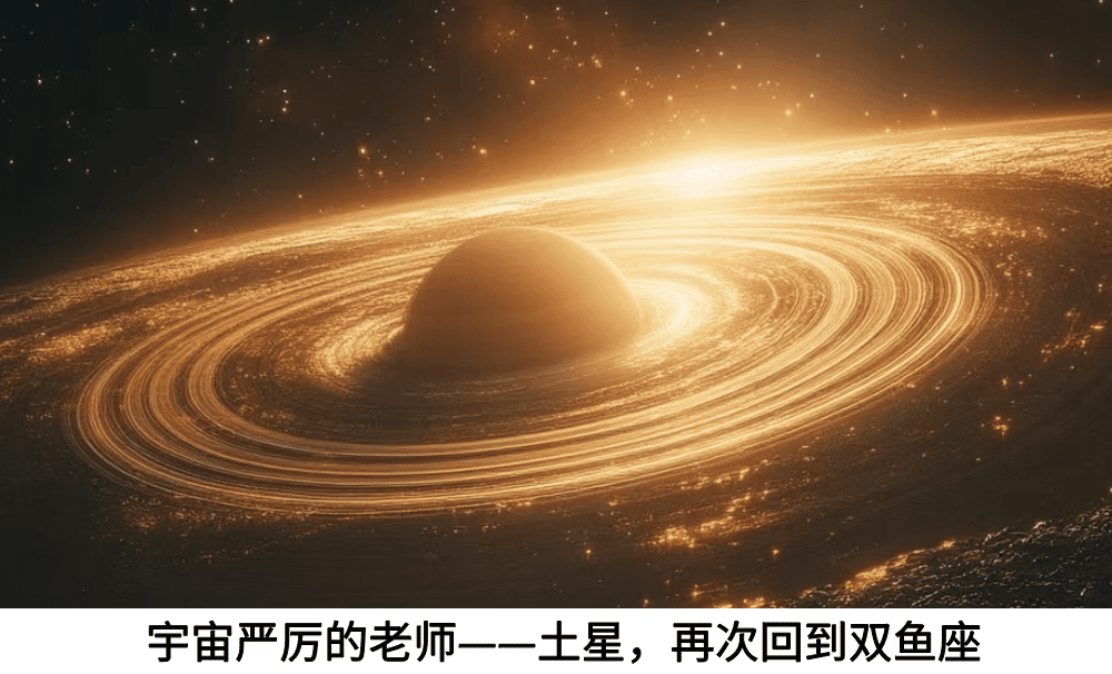宇宙严厉的老师——土星！再次回到双鱼座