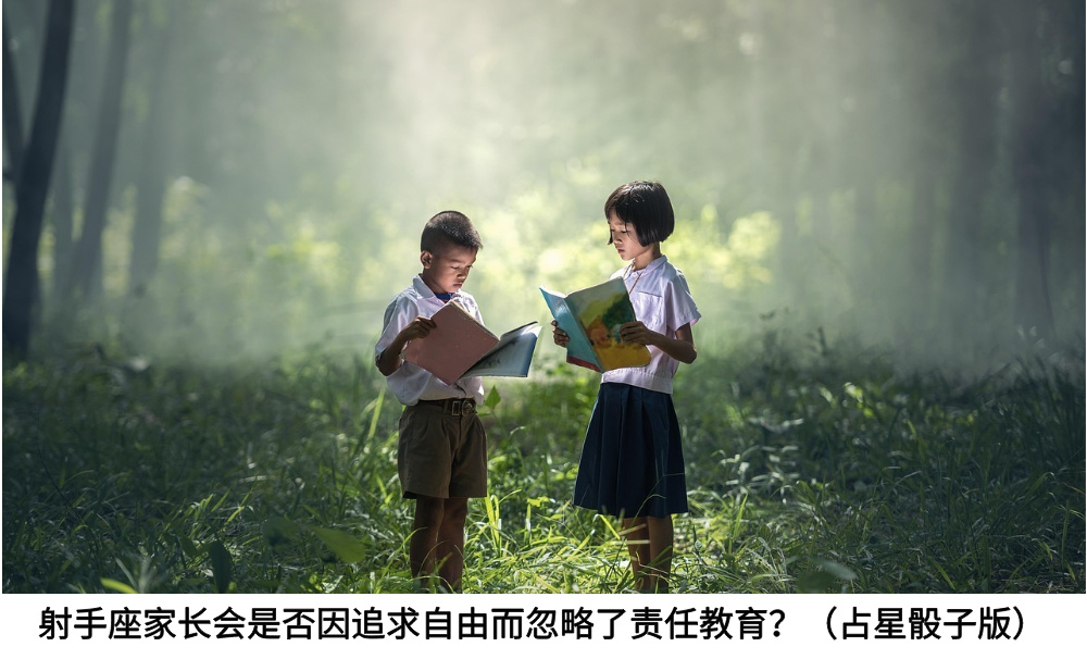 射手座家长会是否因追求自由而忽略了责任教育？（占星骰子版）