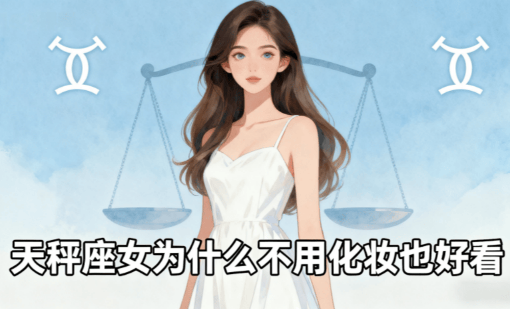 天秤座女为什么不用化妆也好看？