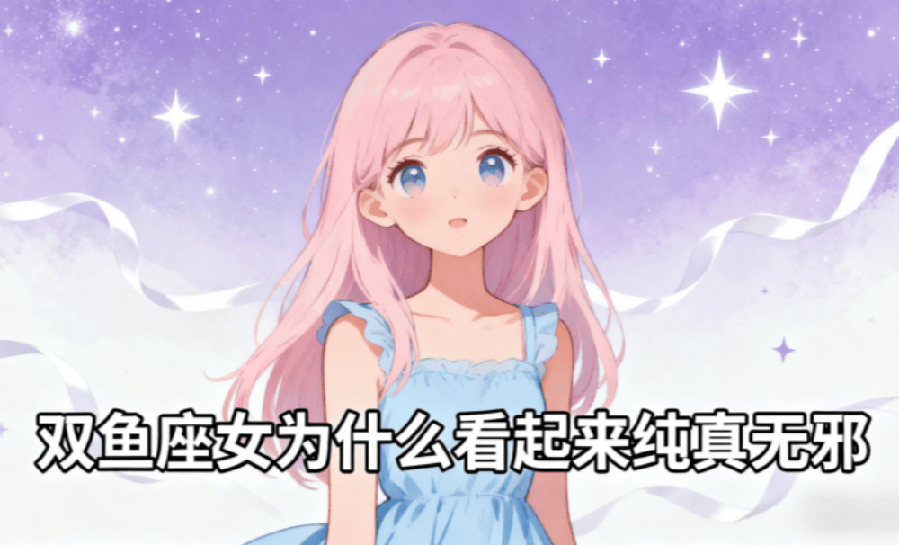 双鱼座女为什么看起来纯真无邪？