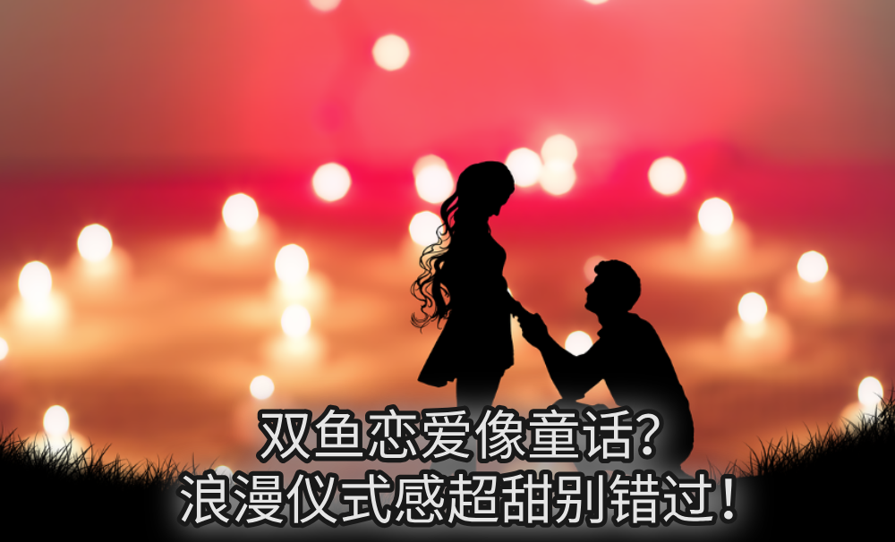 双鱼恋爱像童话？浪漫仪式感超甜别错过！