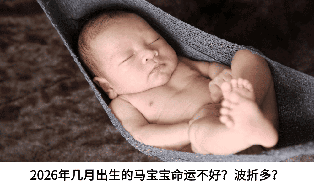 2026年几月出生的马宝宝命运不好？波折多？