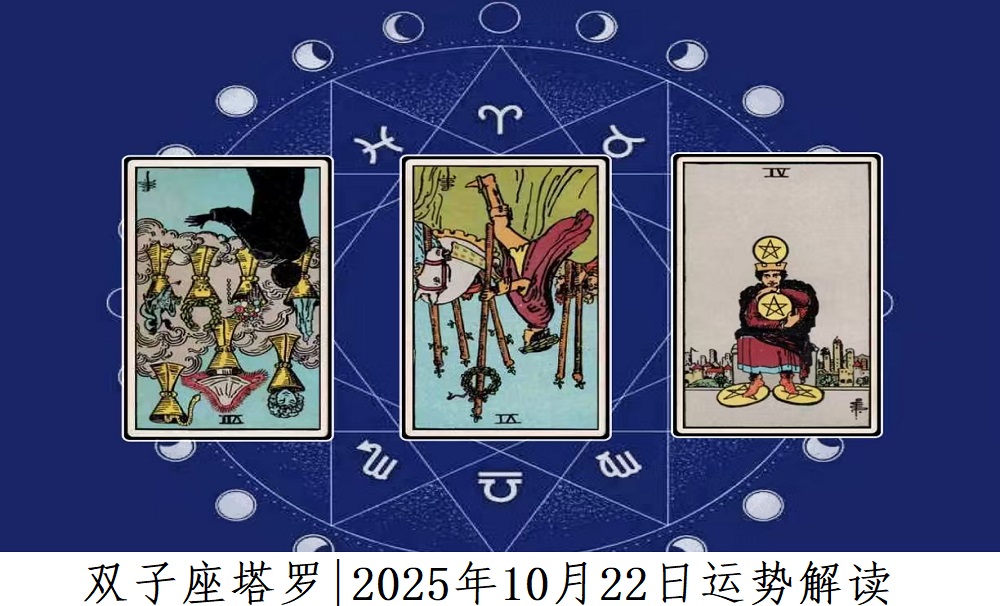 双子座塔罗|2025年10月22日事业、爱情、财富运势解读