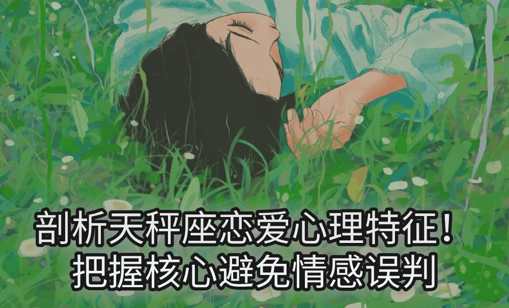 剖析天秤座恋爱心理特征！把握核心避免情感误判