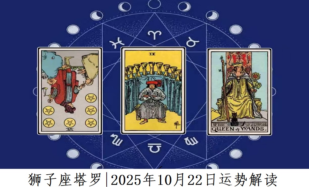 狮子座塔罗|2025年10月22日事业、爱情、财富运势解读
