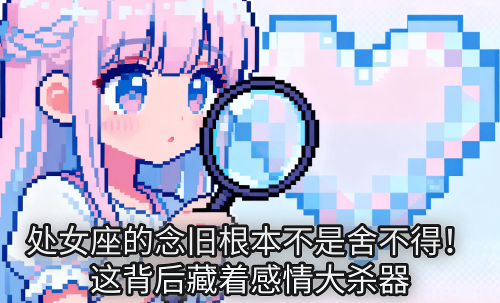 处女座的念旧根本不是舍不得！这背后藏着感情大杀器