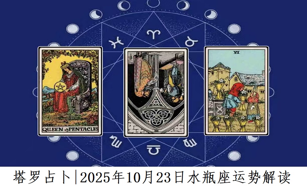 塔罗占卜|2025年10月23日水瓶座事业、爱情、财富运势解读