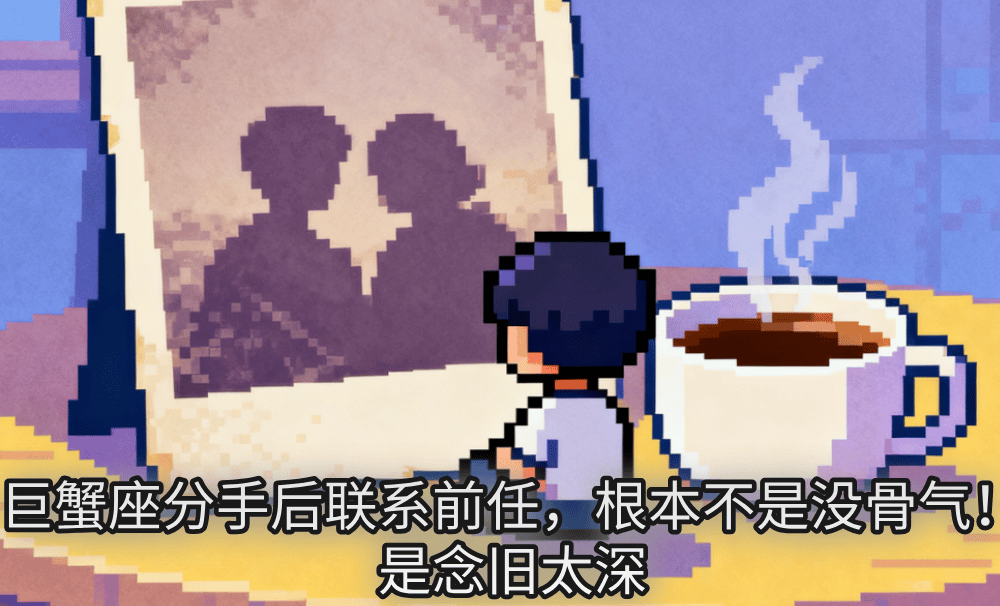 巨蟹座分手后联系前任，根本不是没骨气！是念旧太深