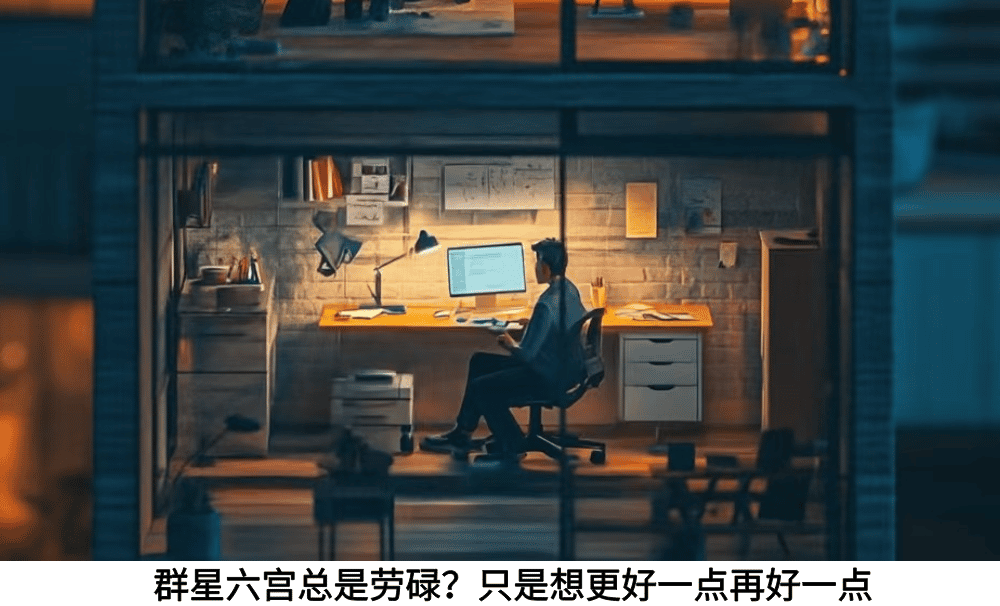 群星六宫总是劳碌？只是想更好一点再好一点