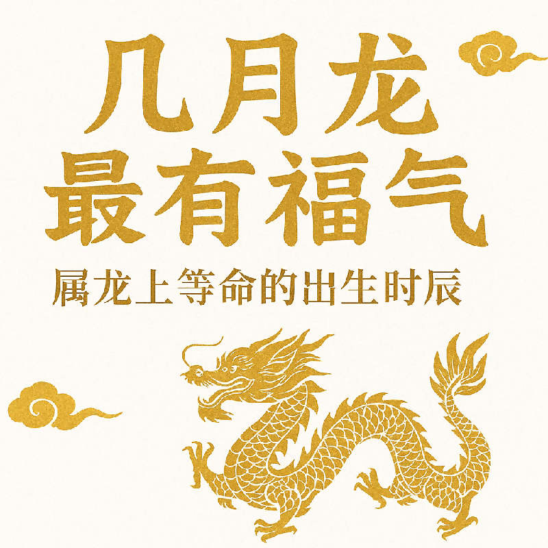 属龙上等命的出生时辰详解