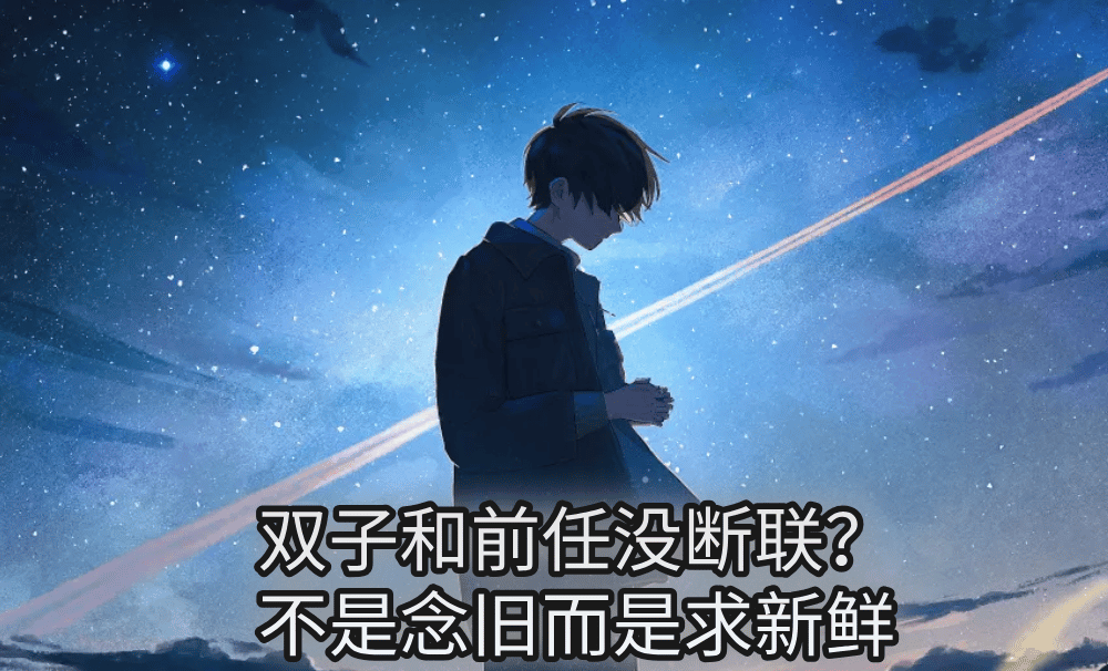 双子和前任没断联？不是念旧而是求新鲜