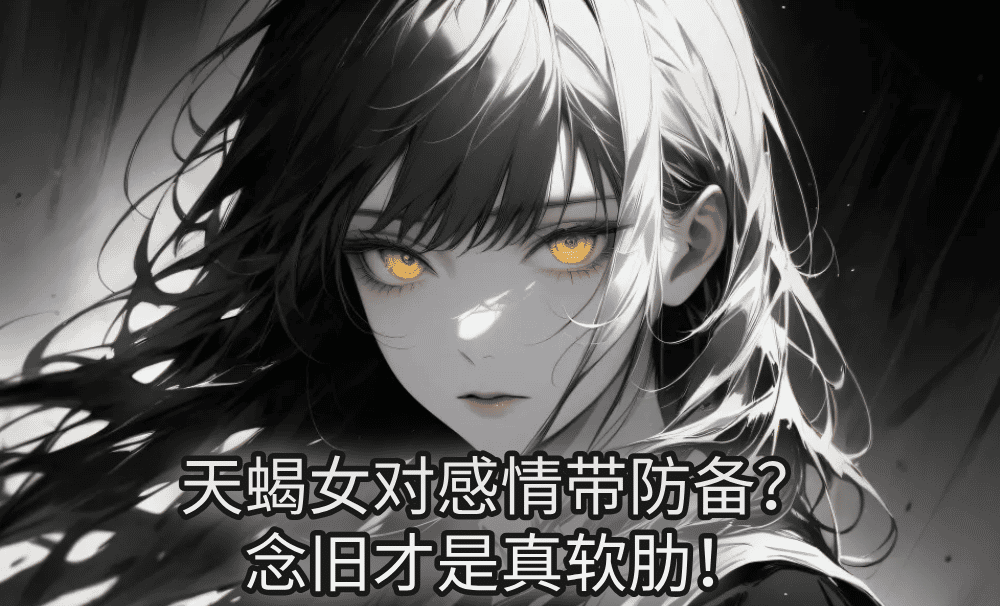 天蝎女对感情带防备？念旧才是真软肋！
