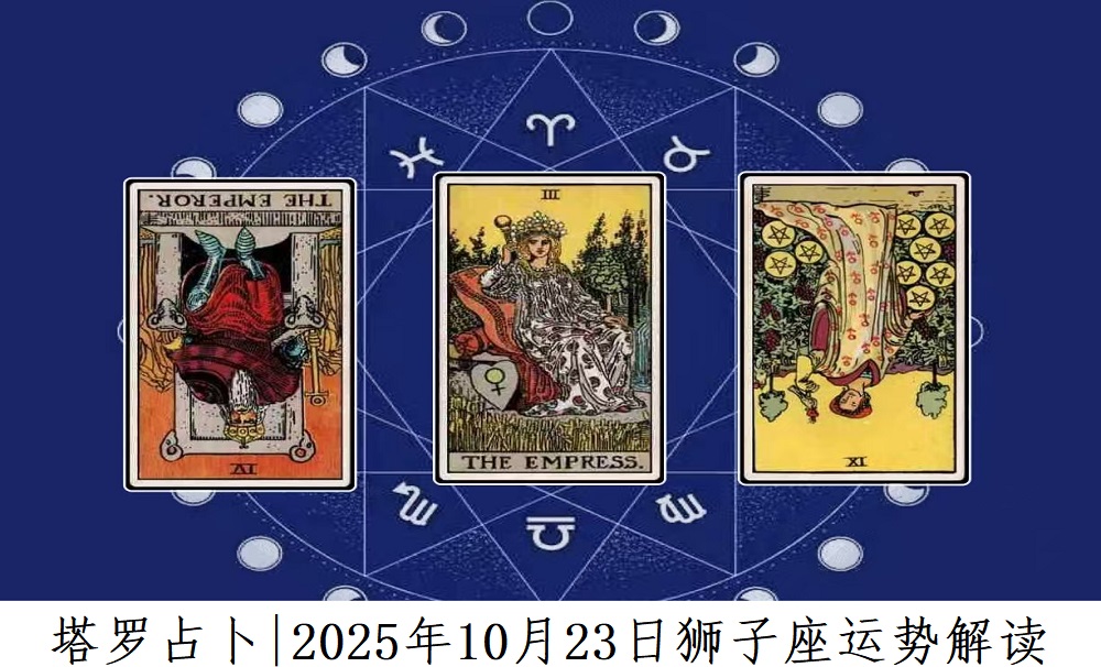 塔罗占卜|2025年10月23日狮子座事业、爱情、财富运势解读