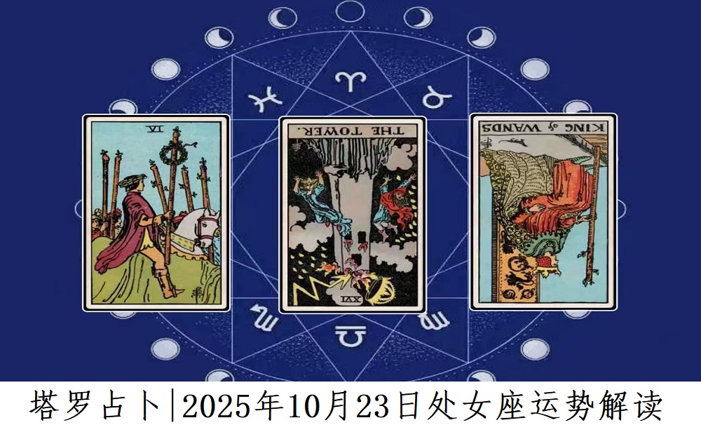 塔罗占卜|2025年10月23日处女座事业、爱情、财富运势解读
