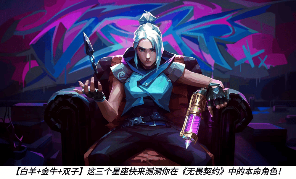 【白羊+金牛+双子】这三个星座快来测测你在《无畏契约》中的本命角色！