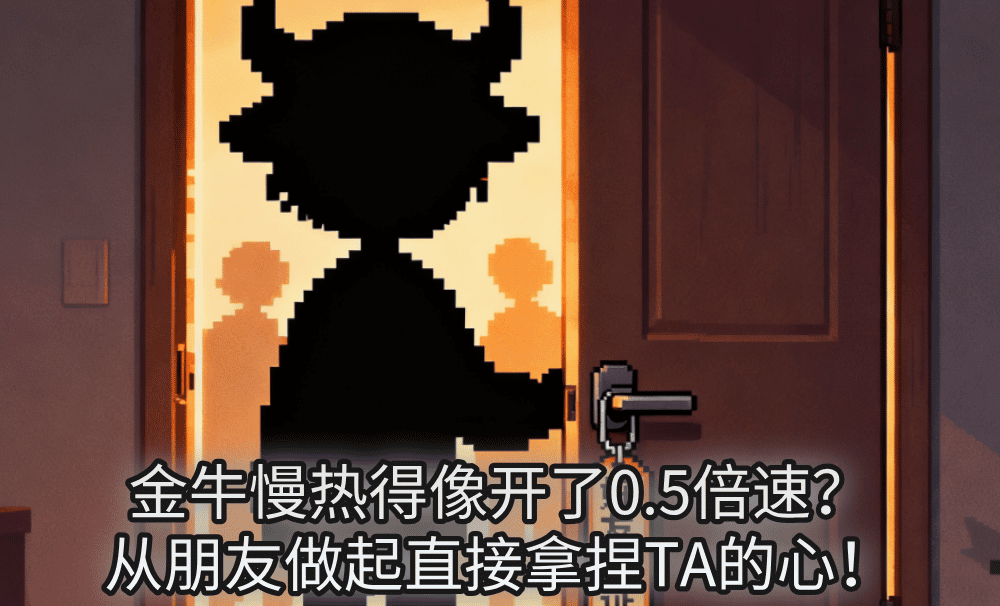 金牛慢热得像开了0.5倍速?从朋友做起直接拿捏TA的心!