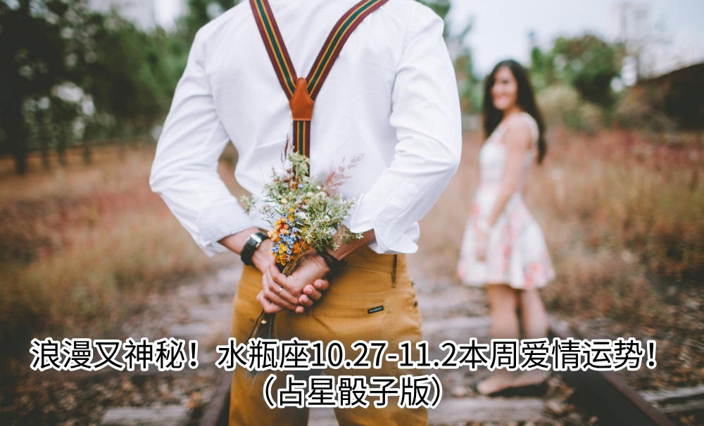浪漫又神秘！水瓶座10.27-11.2本周爱情运势！（占星骰子版）