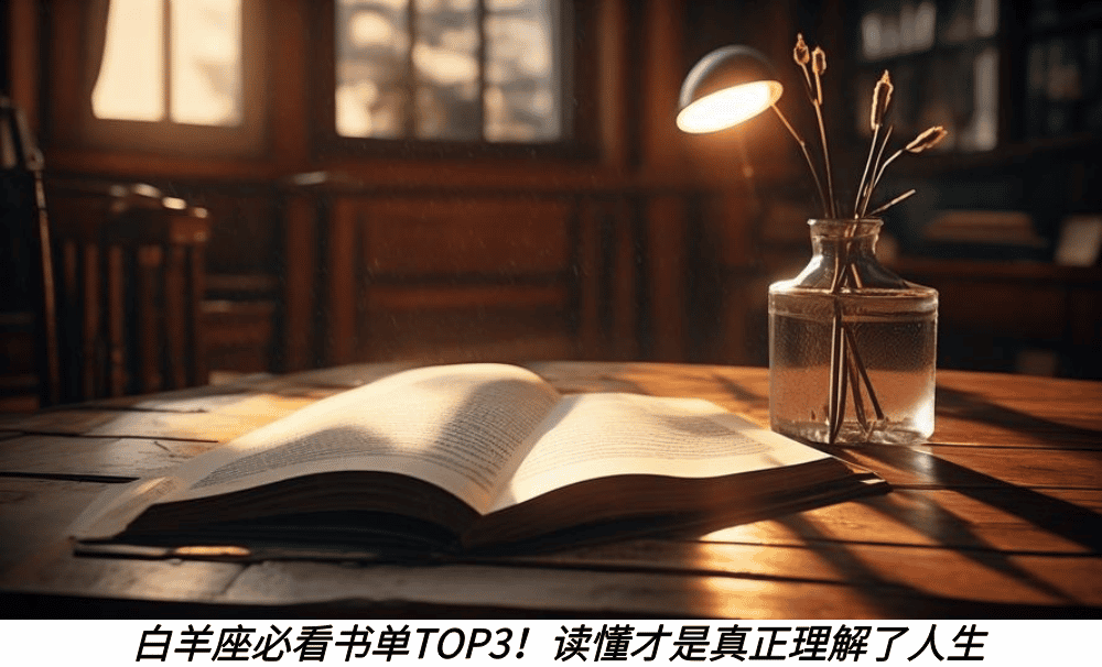 白羊座必看书单TOP3！读懂才是真正理解了人生