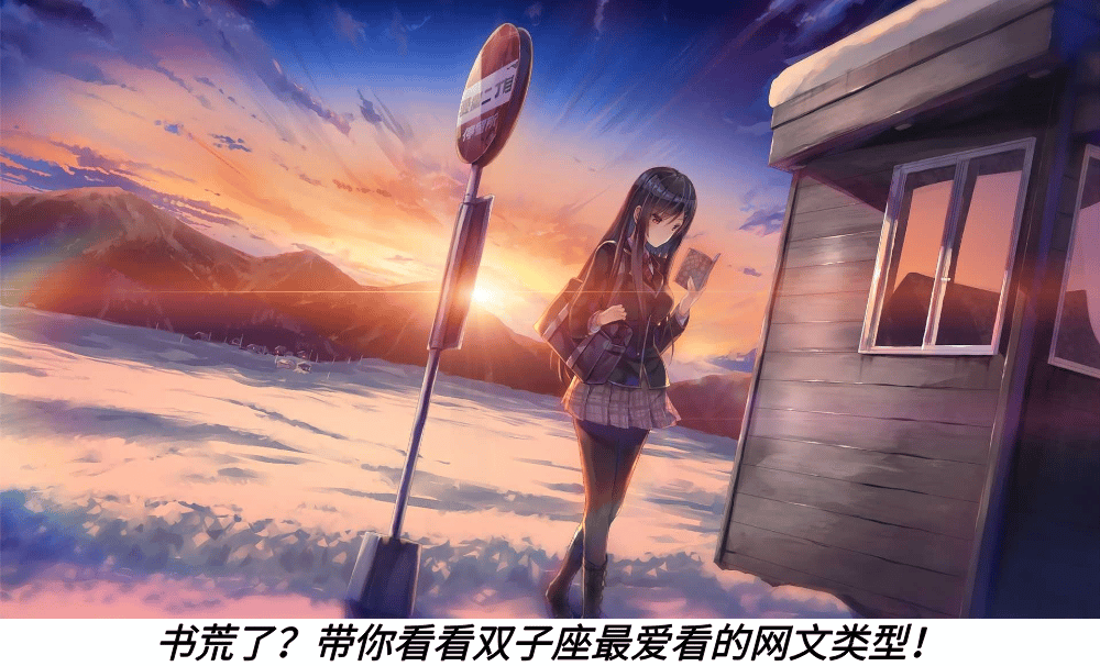 书荒了？带你看看双子座最爱看的网文类型！