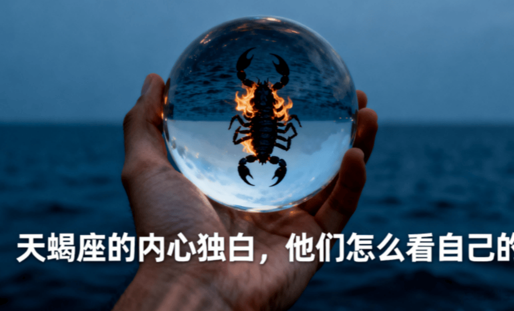 天蝎座的内心独白,他们怎么看自己的?