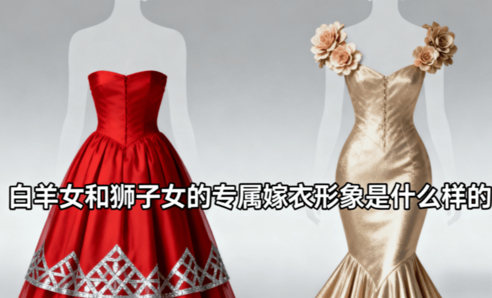 天蝎、巨蟹、双鱼个性嫁衣推荐!揭示水象星座专属嫁衣形象!