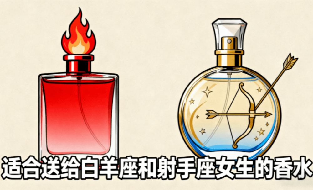 适合送给白羊座和射手座女生的香水,男朋友须知