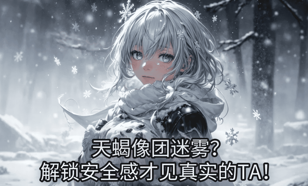 天蝎像团迷雾？解锁安全感才见真实的TA！