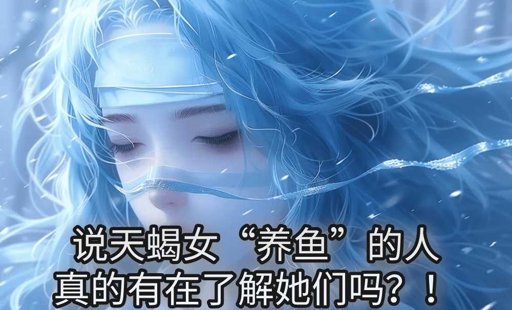 说天蝎女“养鱼”的人真的有在了解她们吗？！