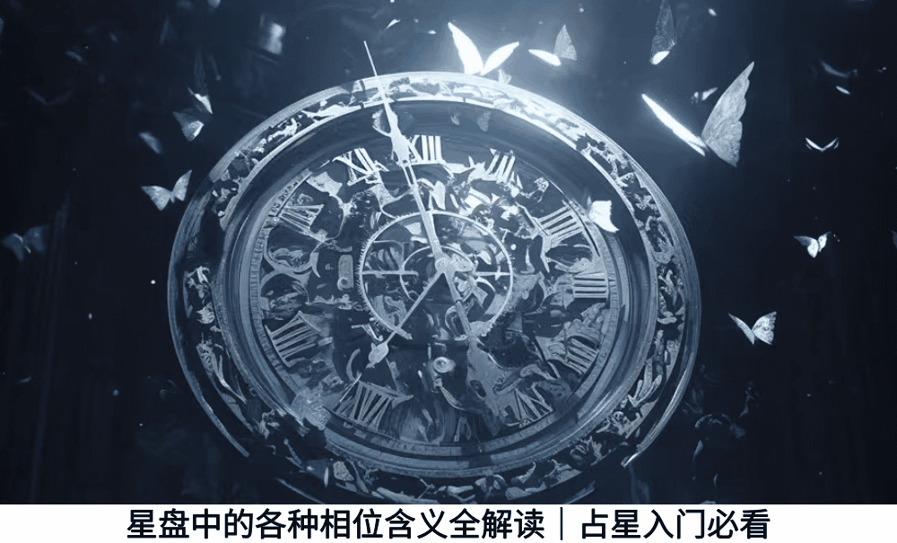星盘中的各种相位含义全解读｜占星入门必看