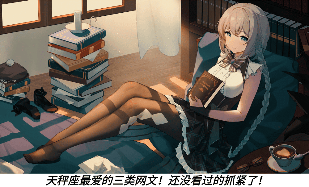 天秤座最爱的三类网文！还没看过的抓紧了！