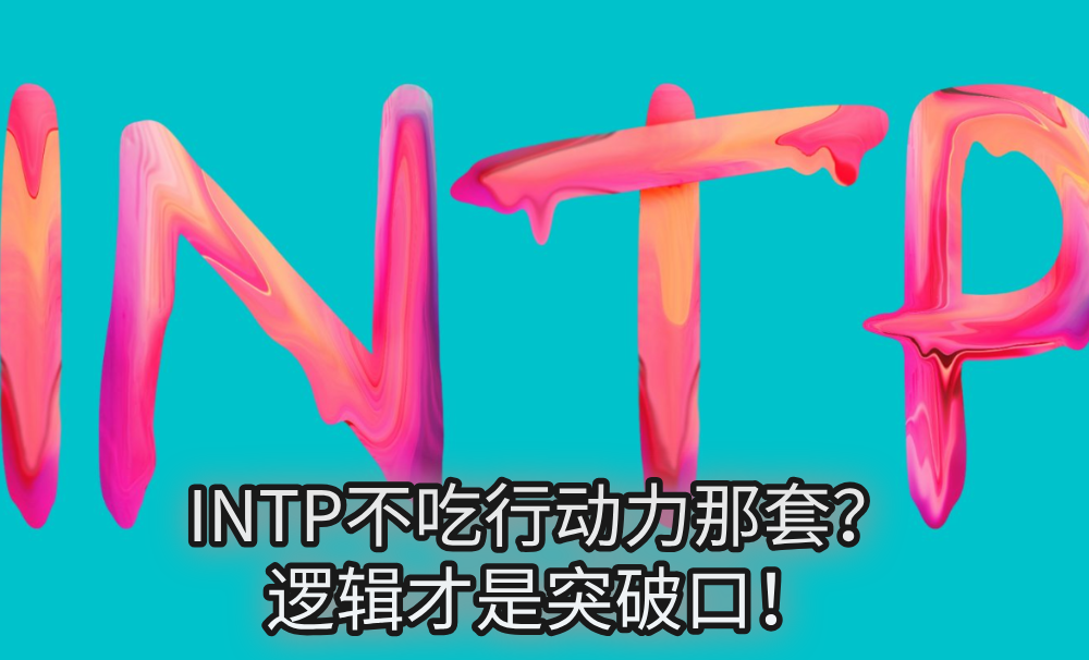 INTP不吃行动力那套？逻辑才是突破口！