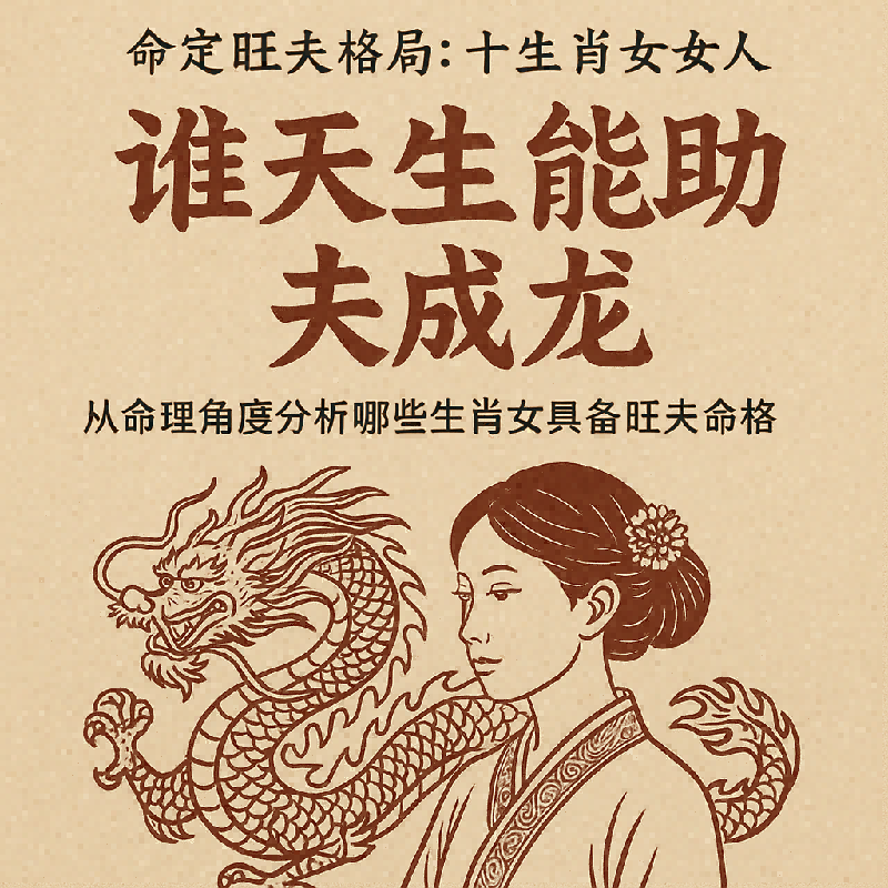 十生肖女人谁天生能助夫成龙