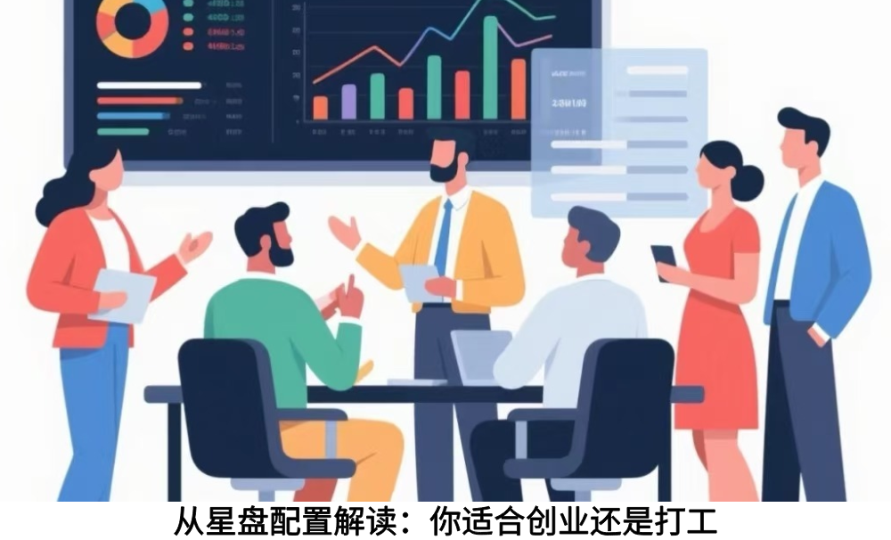 从星盘配置解读:你适合创业还是打工