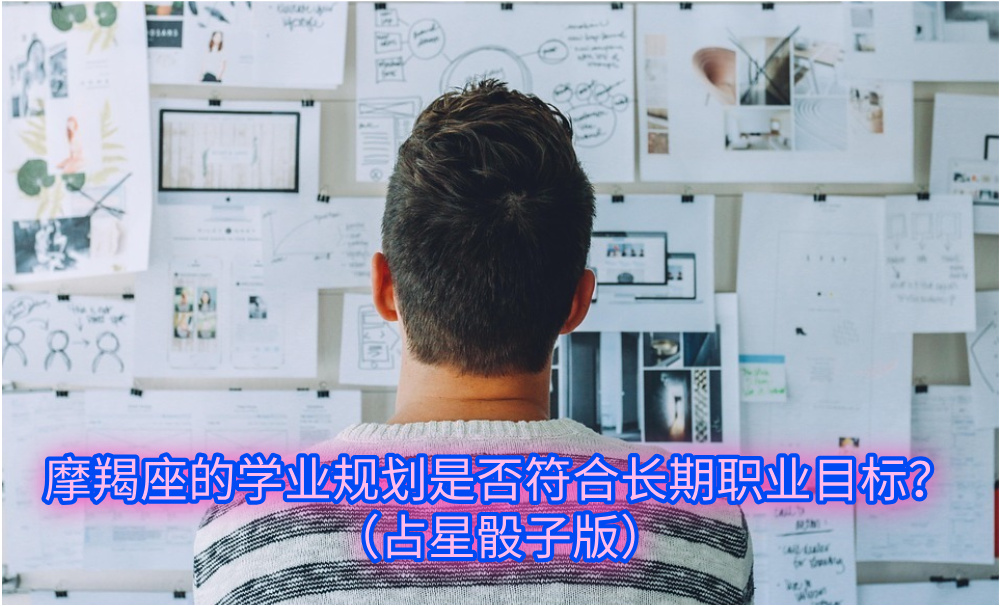 摩羯座的学业规划是否符合长期职业目标？（占星骰子版）