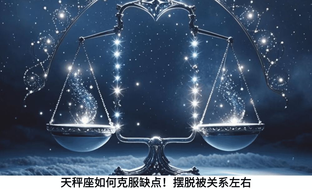 天秤座如何克服缺点！摆脱被关系左右