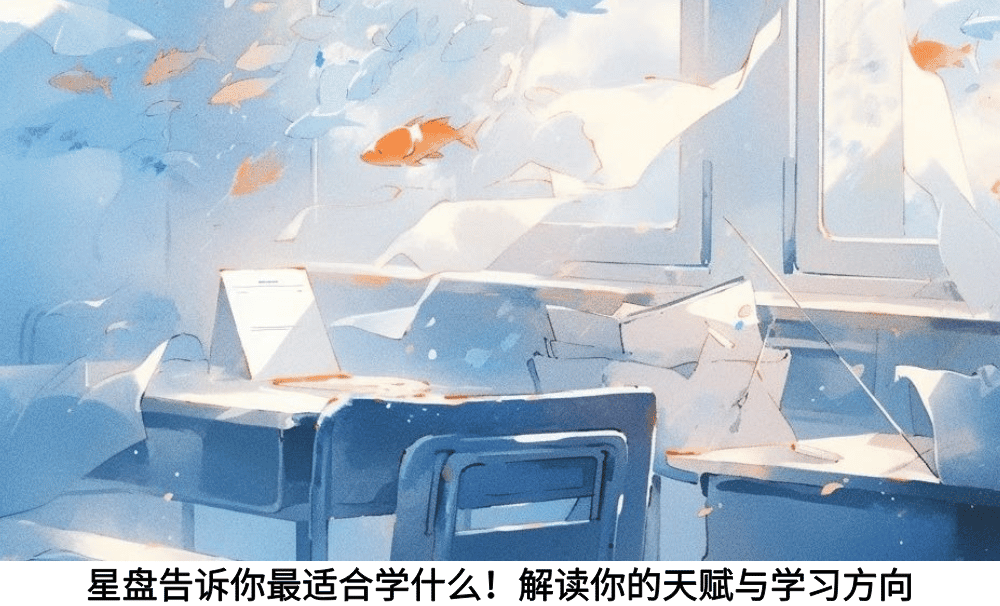 星盘告诉你最适合学什么！解读你的天赋与学习方向