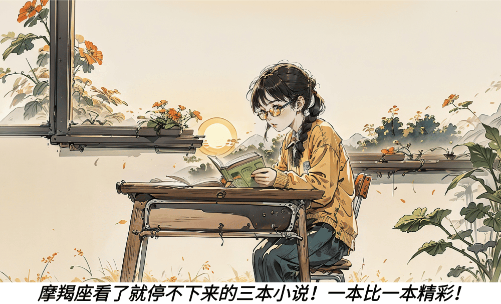 摩羯座看了就停不下来的三本小说！一本比一本精彩！