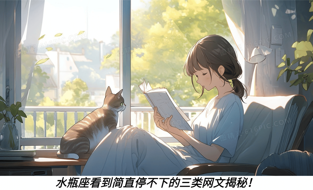 水瓶座看到简直停不下的三类网文揭秘！