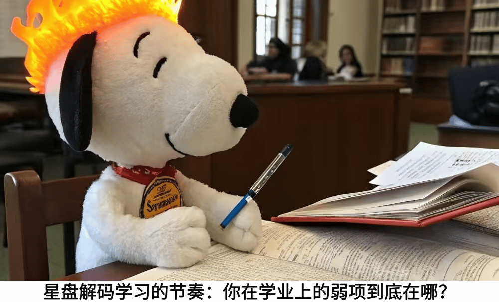 星盘解码学习的节奏：你在学业上的弱项到底在哪？