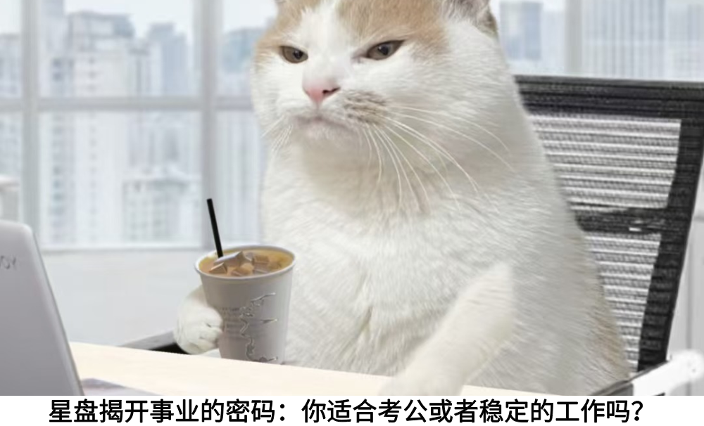 星盘揭开事业的密码:你适合考公或者稳定的工作吗?
