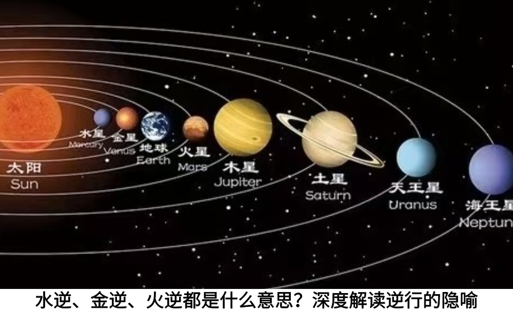 水逆、金逆、火逆都是什么意思？深度解读逆行的隐喻