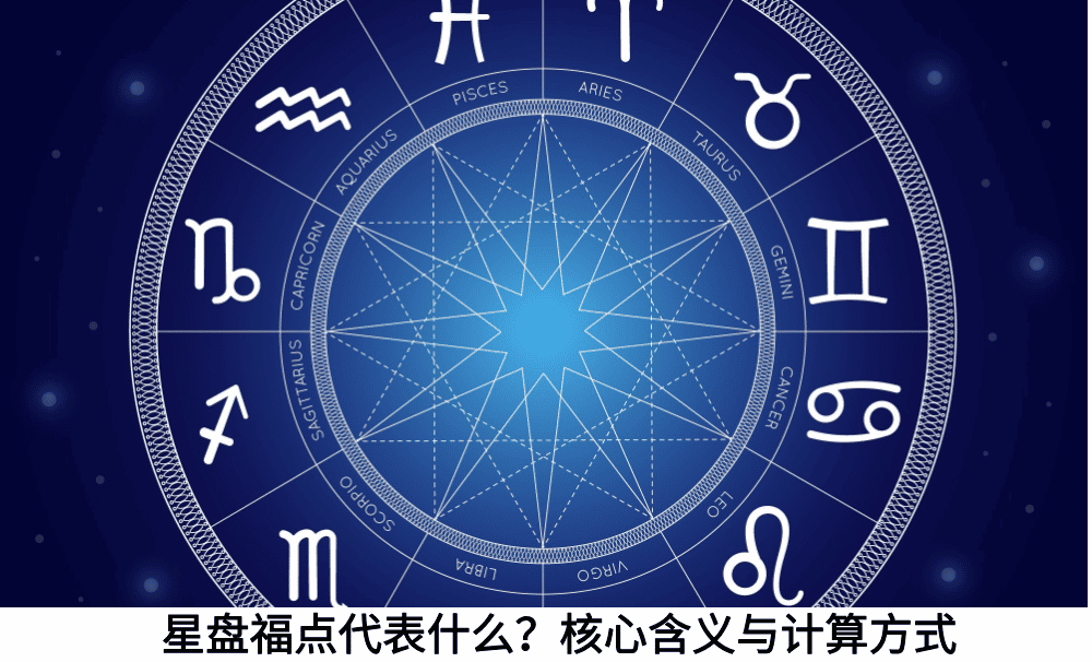 星盘福点代表什么?核心含义与计算方式