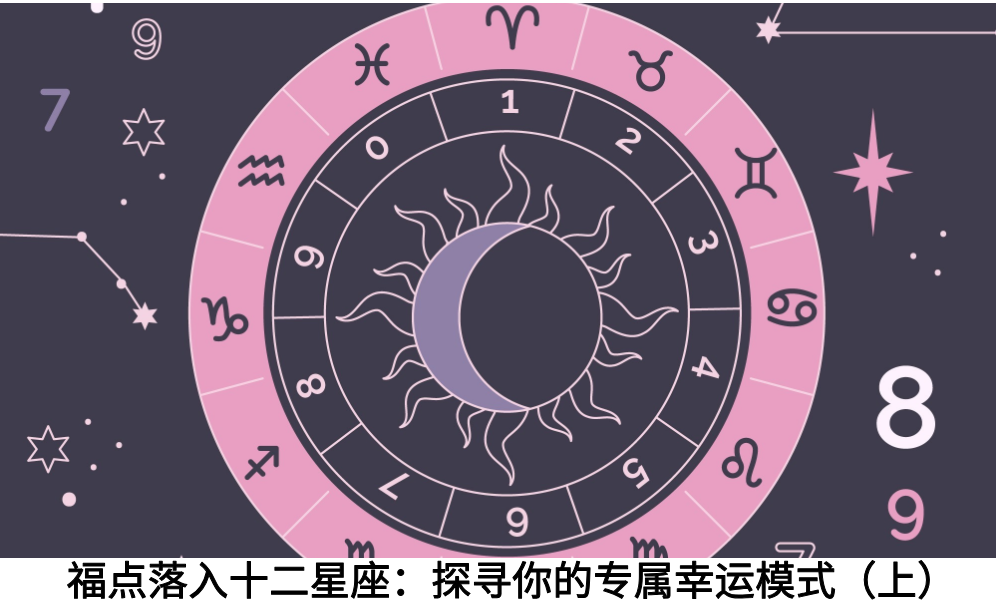福点落入十二星座:探寻你的专属幸运模式(上)
