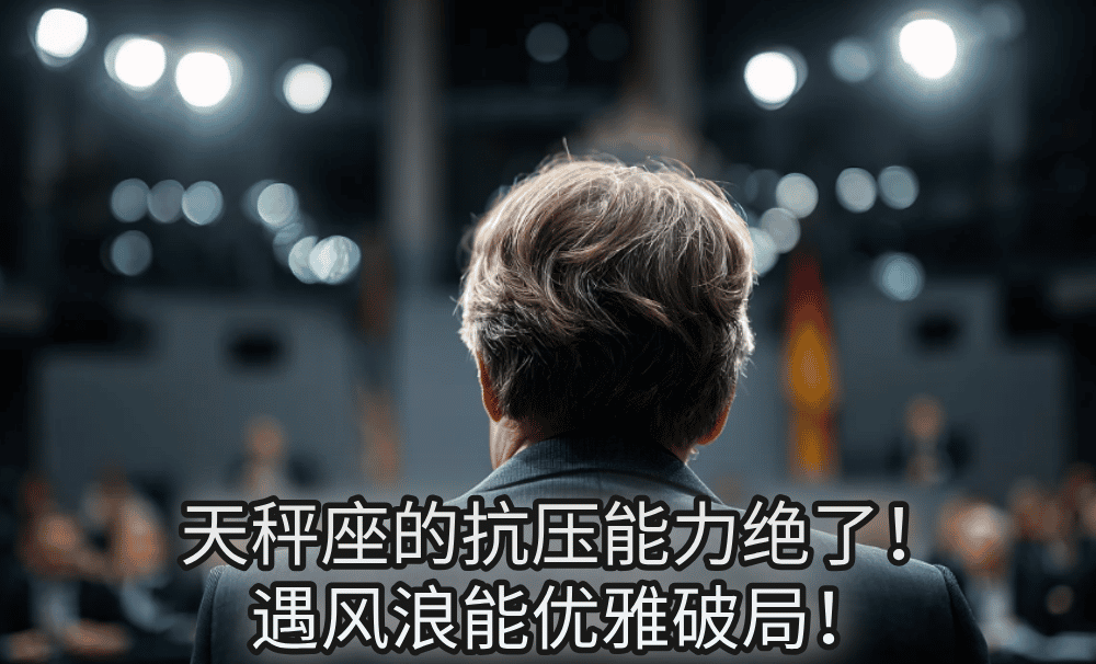 天秤座的抗压能力绝了！遇风浪能优雅破局！