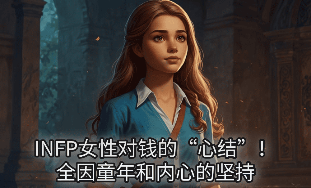 INFP女性对钱的“心结”！全因童年和内心的坚持